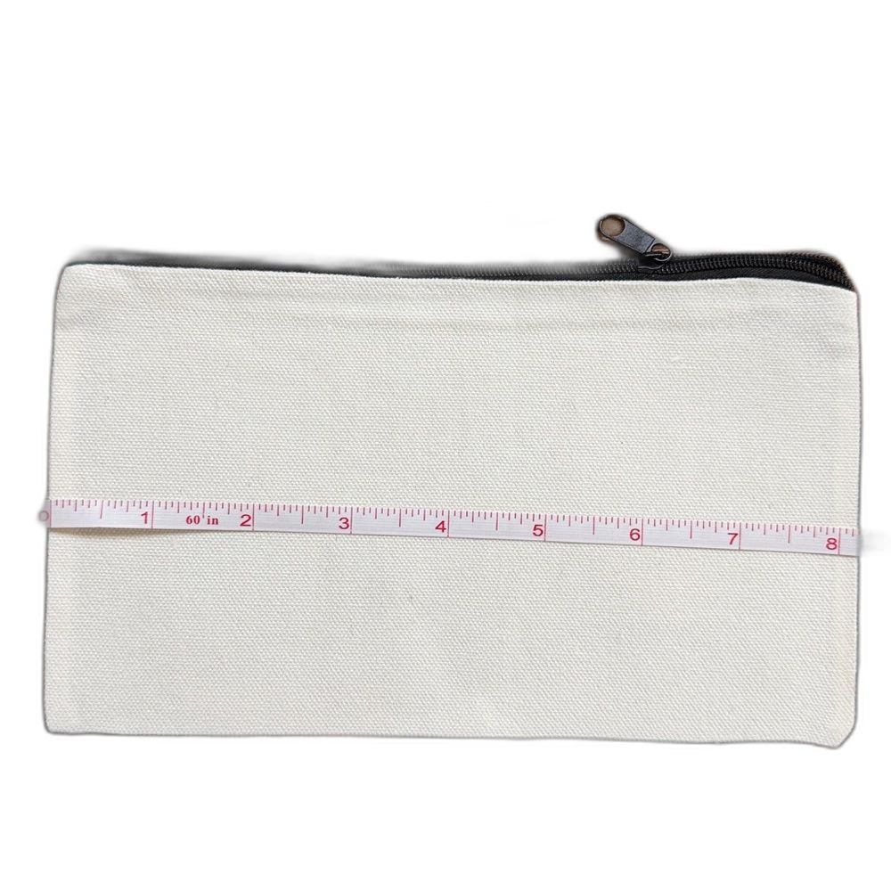 NEW Letter & Flower Print Cosmetic Bag Makeup Bag, Cute Travel Bag - Picture 2 of 4